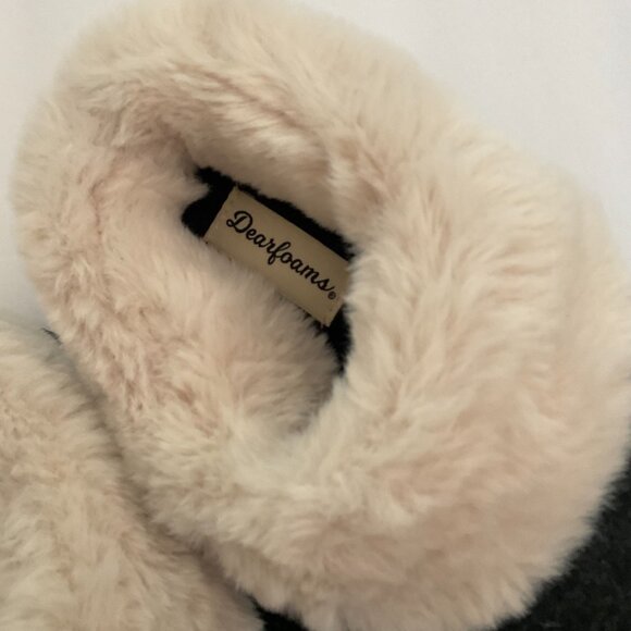 DEARFOAMS Women's Slippers NWOT Size S 5-6 - Picture 4 of 5